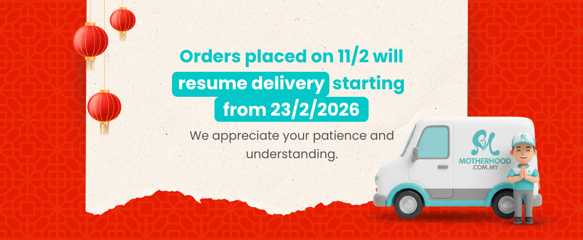 Orders placed on 11/2 will resume delivery starting from 23/2. We appreciate your patience and understanding.